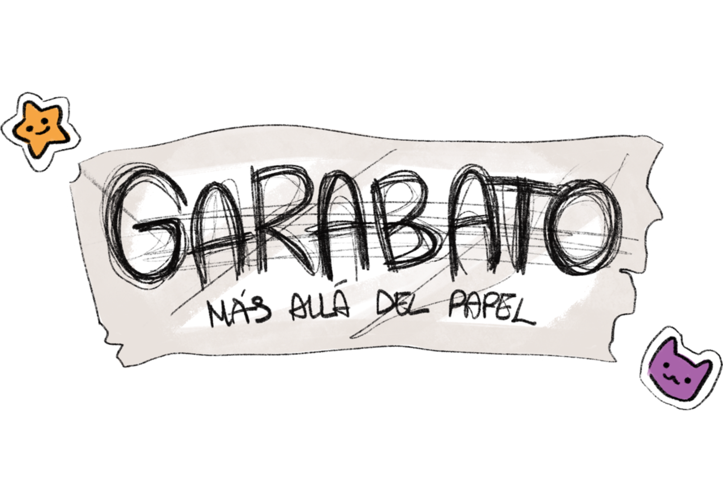 Logotipo de Garabato: Más allá del papel.